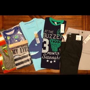 Gymboree, Crazy8, Carter’s Boys Size 7/8 NWT - Lot